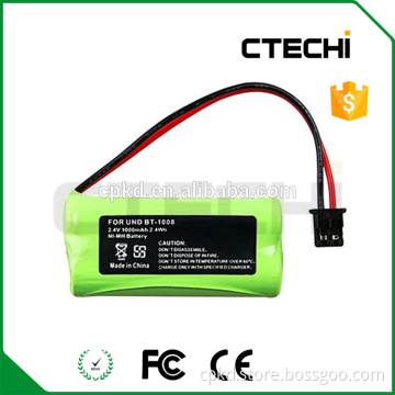 2.4v nimh AAA cordless phone rechargeable battery for BT-1008